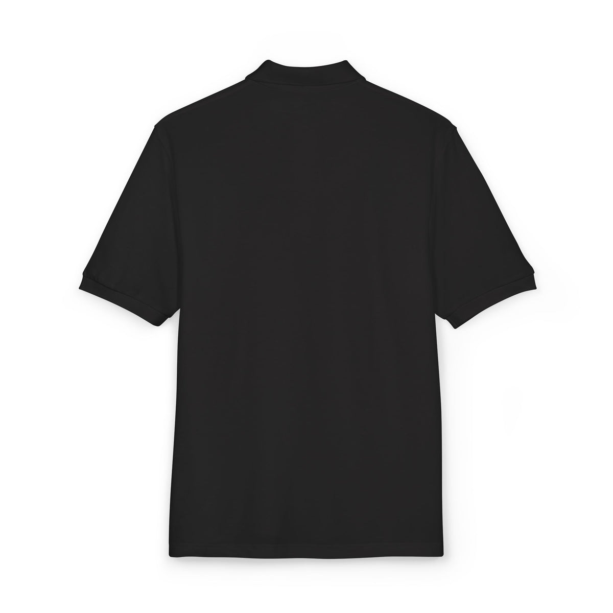 Embroidered Colorful Logo Polo Shirt