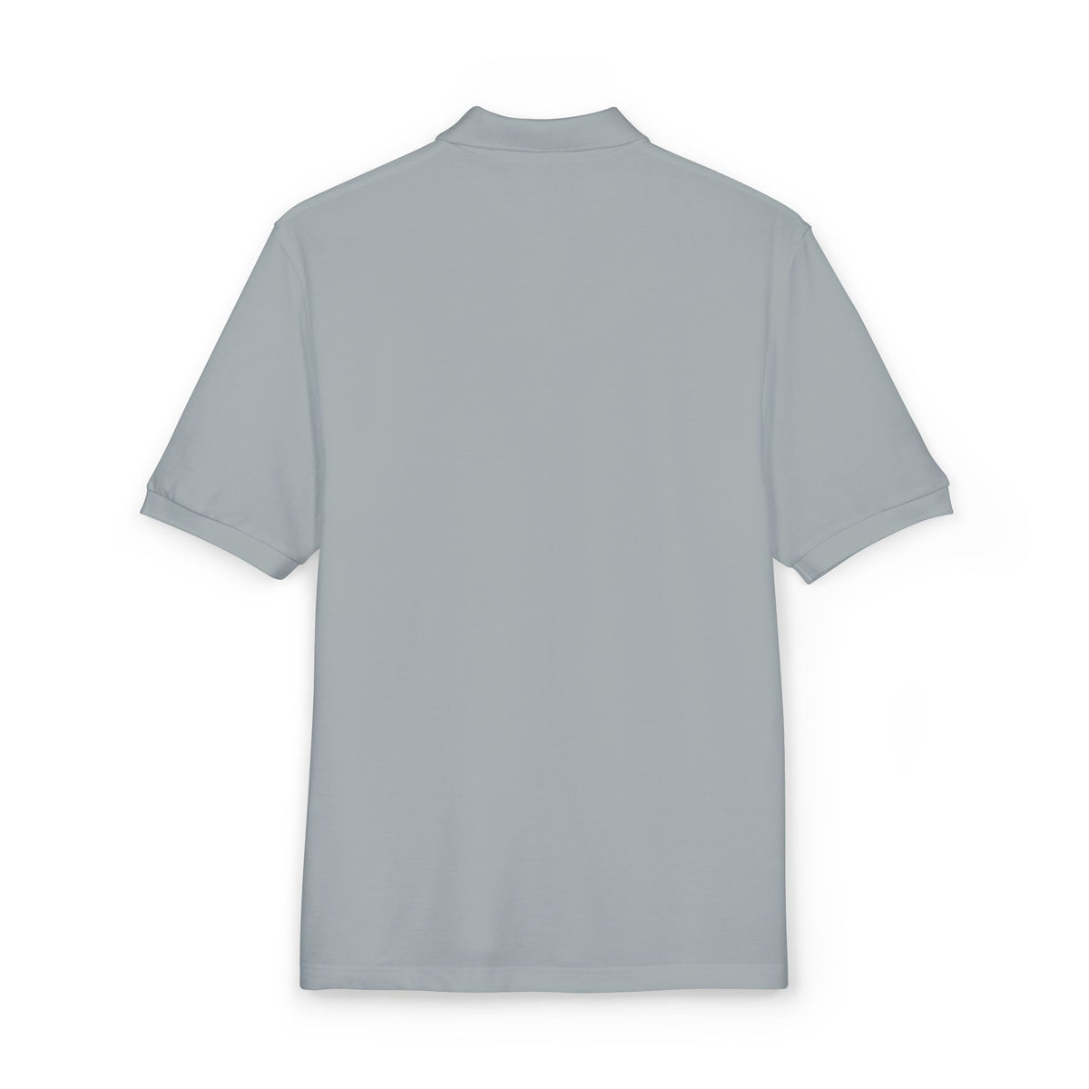 Embroidered Colorful Logo Polo Shirt