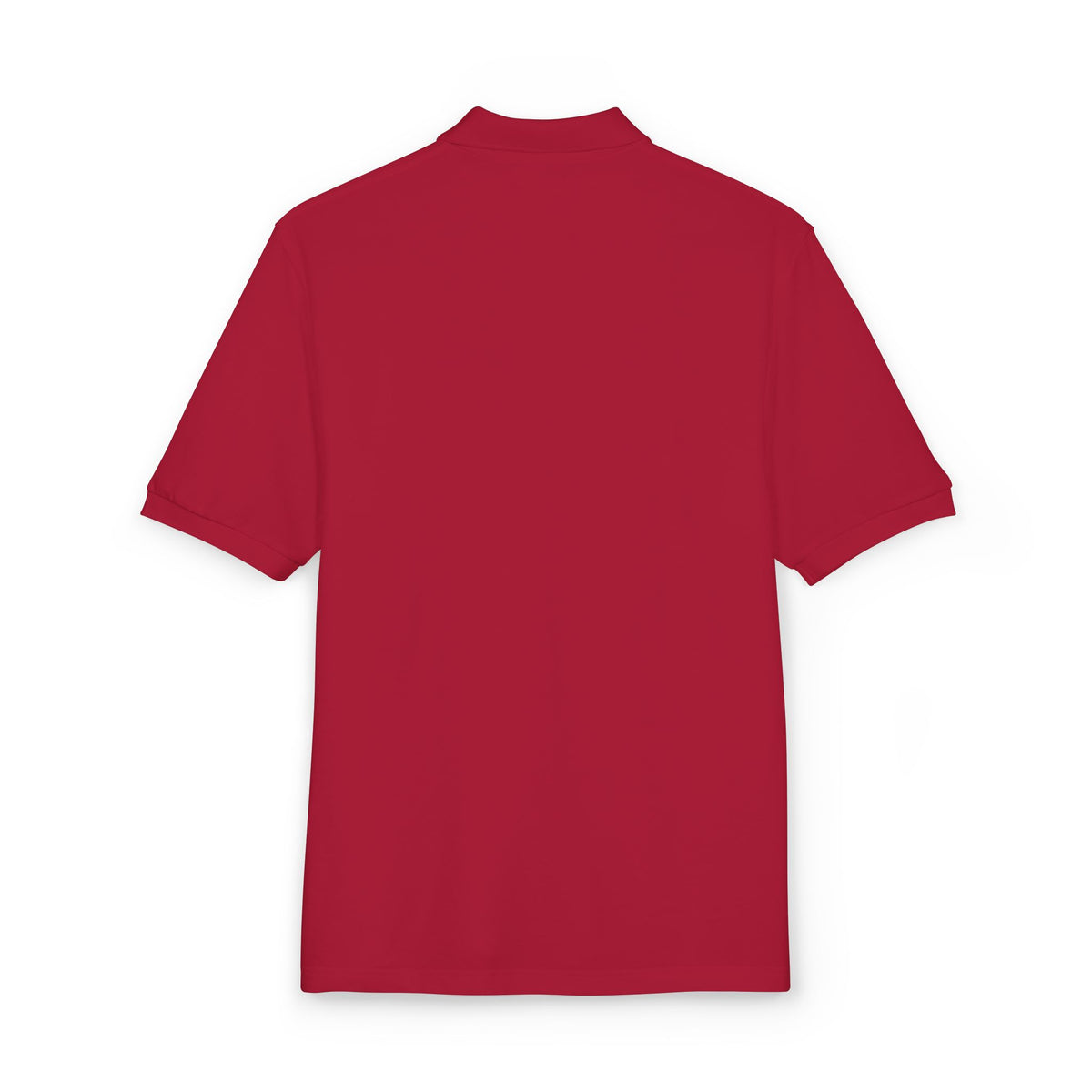 Pursuit of Wellness Embroidered Polo Shirt