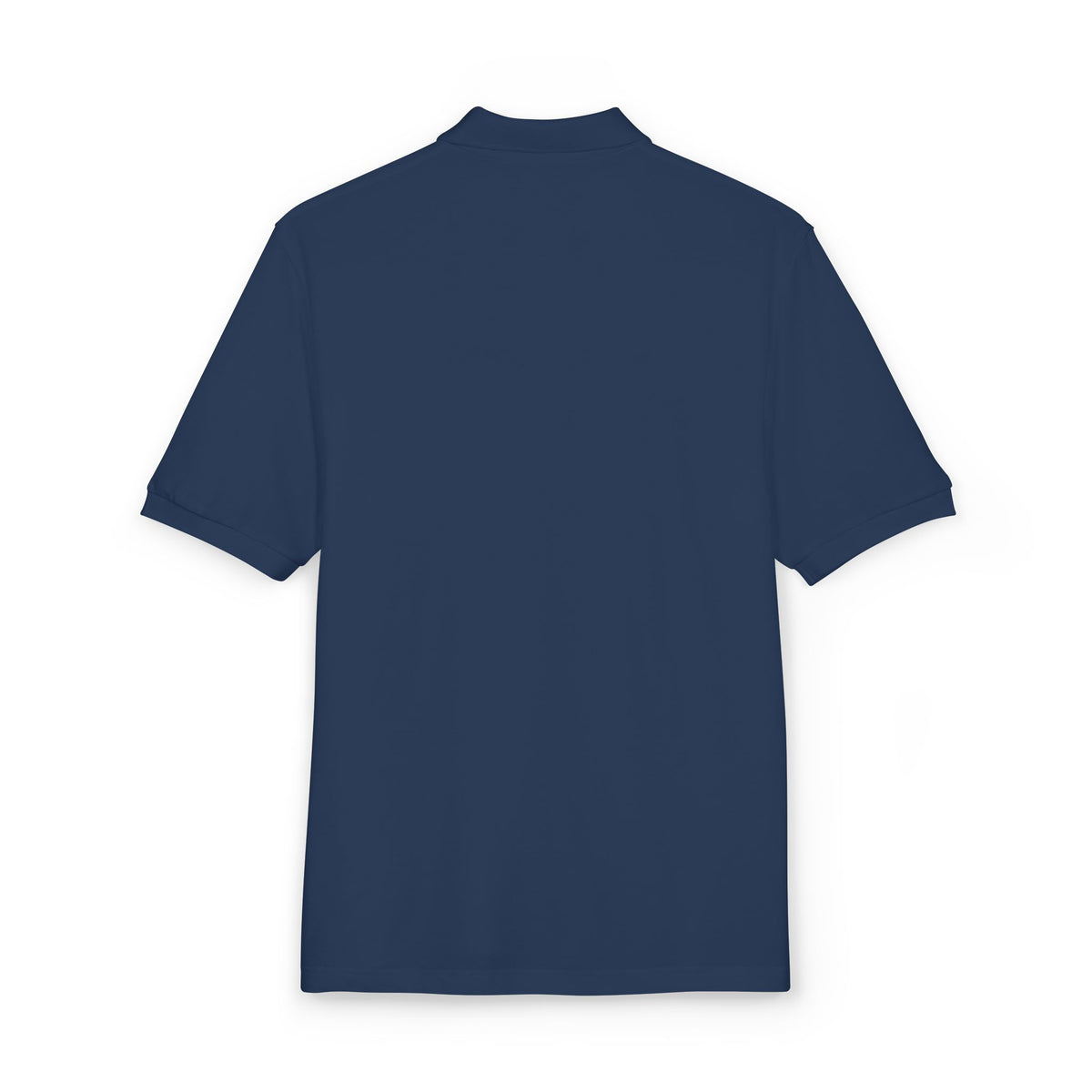 Embroidered Colorful Logo Polo Shirt